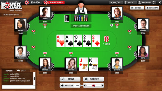 Jogos cartas poker governador